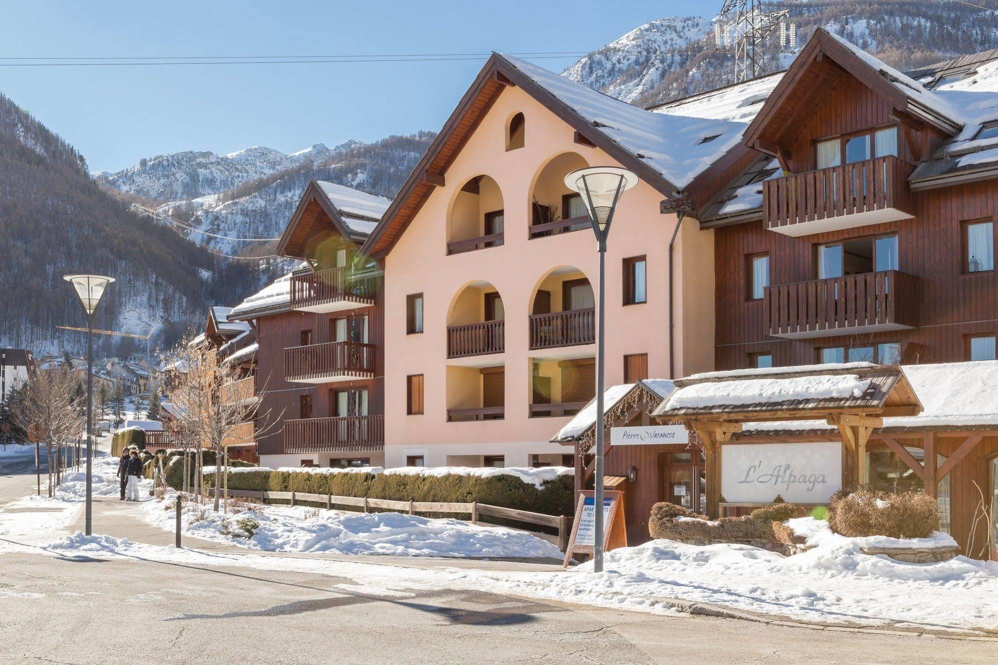Residence Pierre & Vacances L'Alpaga Ла-Саль-лез-Альп Экстерьер фото